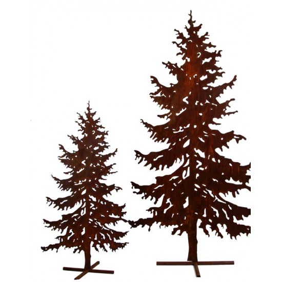 XXL Bäume ab 120 cm Metall Tannenbaum 175 hoch - realistischer Deko Baum 
Tanne 175 hoch
mit Steckverbindung (Rohr Hinten)
bi