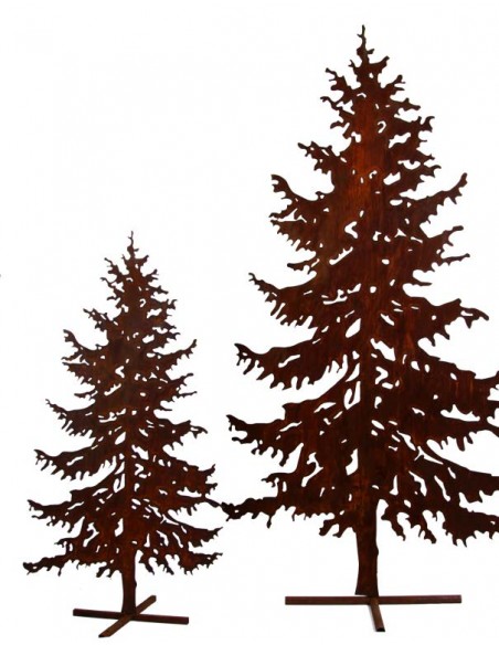 XXL Bäume ab 120 cm Metall Tannenbaum 175 hoch - realistischer Deko Baum 
Tanne 175 hoch
mit Steckverbindung (Rohr Hinten)
bi