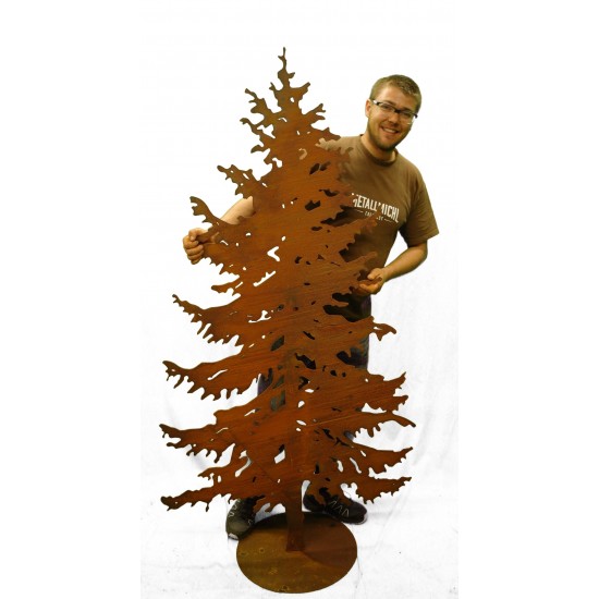 XXL Bäume ab 120 cm Metall Tannenbaum 175 hoch - realistischer Deko Baum 
Tanne 175 hoch
mit Steckverbindung (Rohr Hinten)
bi
