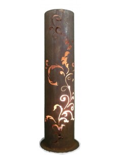 Winterdeko Rostige Säule Barock 120 cm - runde Rostsäule 
Höhe 120 cm
Durchmesser 27 cm
toller Effekt, wenn die Säule beleu