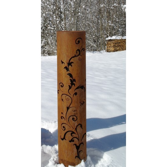Winterdeko Rostige Säule Barock 120 cm - runde Rostsäule 

Höhe 120 cm
Durchmesser 27 cm
toller Effekt, wenn die Säule beleu