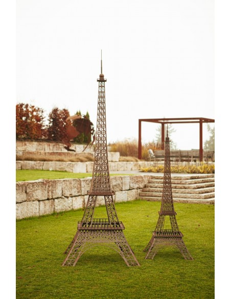 Skulpturen - Rostsäulen und Stelen Edelrost Eifelturm - klein  - Höhe 230 cm Gigantischer Eifelturm aus Edelrost
Hohlen Sie sic