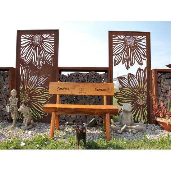 Blumen Sichtschutzwände Paravent Gerbera offen 200 cm hoch 


ausgefallener 2 m hoher Sichtschutz mit Gerbera Blumenmotiv
Hö