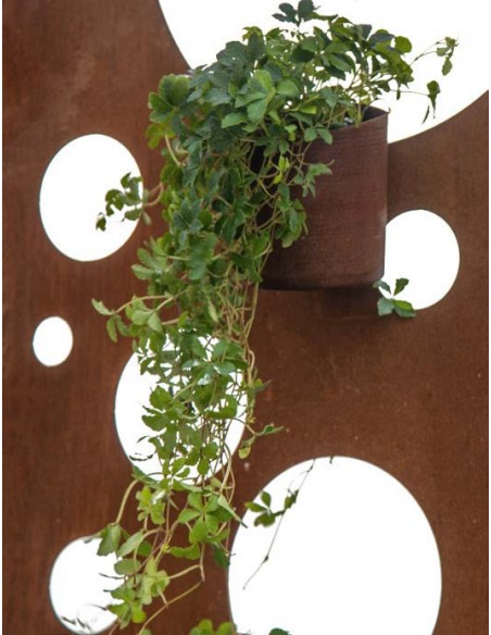 Sichtschutzwände und Paravents Sichtschutzwand mit Kreisausschnitten komplett - Höhe 200 x 100 cm Sichtschutzwand mit Kreisaussc Sichtschutzwände und Paravents Sichtschutzwand mit Kreisausschnitten komplett - Höhe 200 x 100 cm Sichtschutzwand mit Kreisaussc