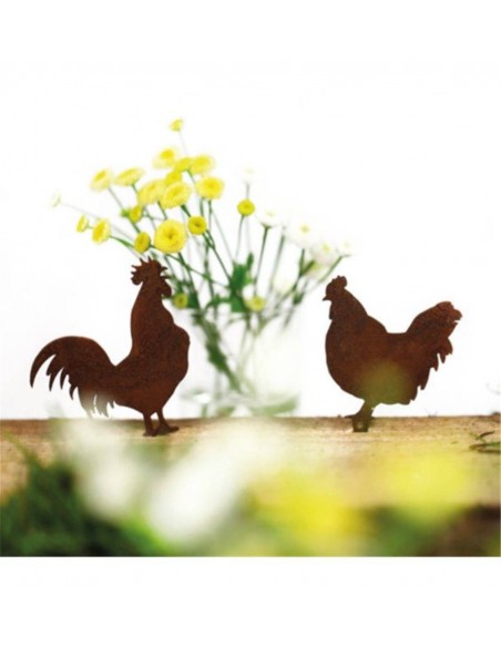 Ministecker Bauernhoftiere Bauernhof Minitier Gockel zum Stecken Länge: 6,5cm
Höhe: 8,5cm
