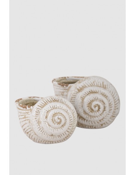 Gartendeko Muschel - Selma - Weiß kl. - Höhe 15 cm Gartendeko 
Höhe 15 cm
Breite 10 cm
Tiefe 10 cm
