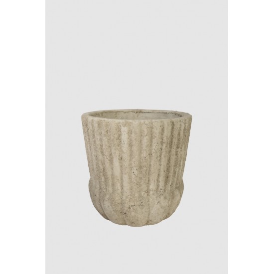 Start Topf - Amourie - Sand Gr. - Ø 21 cm - Gartendeko 
Durchmesser 21 cm
Tiefe 20 cm
