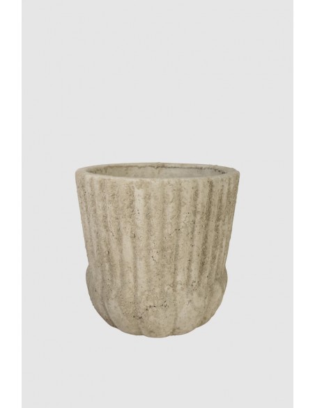 Start Topf - Amourie - Sand Gr. - Ø 21 cm - Gartendeko 
Durchmesser 21 cm
Tiefe 20 cm
