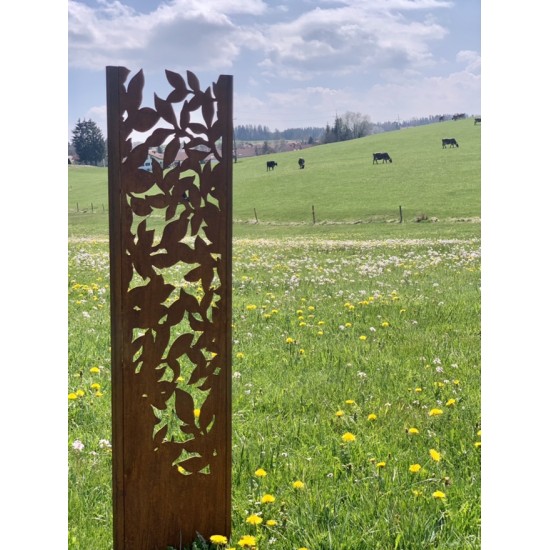 Start Deko Stele Komorebi mit Blattausschnitten - Höhe 150 cm 
Höhe 150 cm
