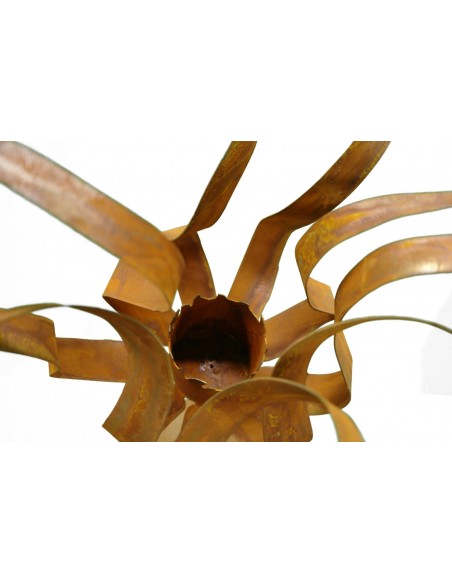 Gartenfackeln Edelstahl Feuerblume - Fiamma - mit Hülse - klein Ø 40 cm - 
Feuerblume "Fiamma" mit einer Hülse, ideal zum Einar