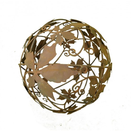 40 cm Kugeln Wilder Wein Deko Kugel Ø 40 cm - Metallkugel mit Weinblätter als Herbstliche Deko Idee 
Wilder Wein Kugel
d 40cm

