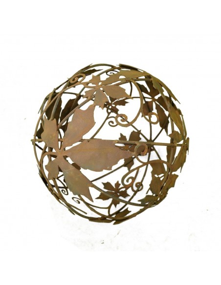 40 cm Kugeln Wilder Wein Deko Kugel Ø 40 cm - Metallkugel mit Weinblätter als Herbstliche Deko Idee 
Wilder Wein Kugel
d 40cm
