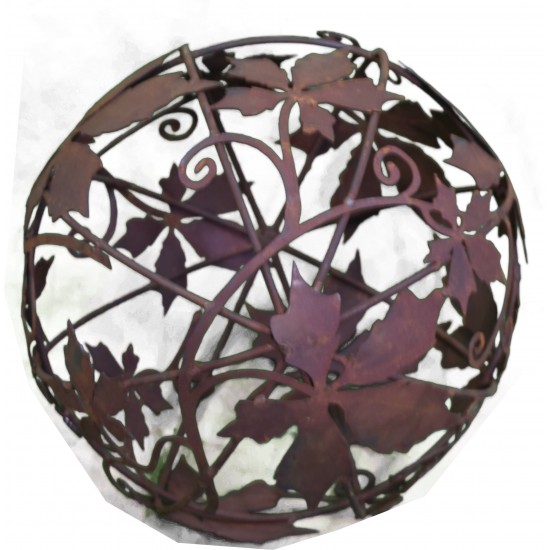 40 cm Kugeln Wilder Wein Deko Kugel Ø 40 cm - Metallkugel mit Weinblätter als Herbstliche Deko Idee 
Wilder Wein Kugel
d 40cm
