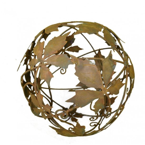 40 cm Kugeln Wilder Wein Deko Kugel Ø 40 cm - Metallkugel mit Weinblätter als Herbstliche Deko Idee 
Wilder Wein Kugel
d 40cm
