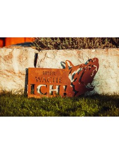 Rostschild - Hier wache ich - Breite 68,5 cm 2
