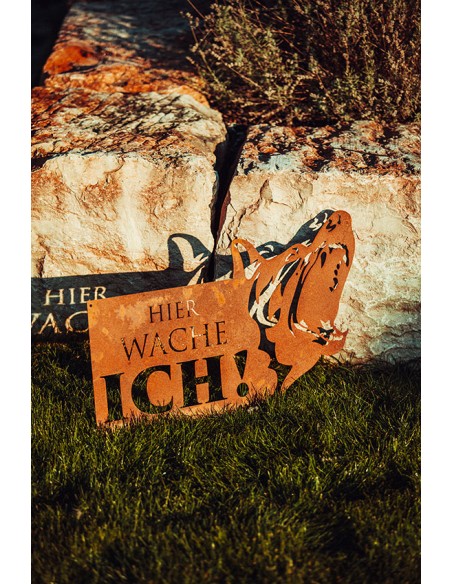 Rostschild - Hier wache ich - Breite 68,5 cm