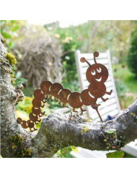 Käfer - Biene und Co als Gartendeko Figuren lustige Tausendfüssler Figur als Gartendeko - 28 cm lang - Mit Schraube 
dieser lus Käfer - Biene und Co als Gartendeko Figuren lustige Tausendfüssler Figur als Gartendeko - 28 cm lang - Mit Schraube 
dieser lus