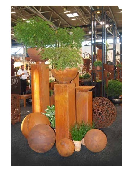 Gartendeko Rost Podest - Säule 30x30 cm - 140 cm hoch Schlichte große Rostsäule 140 cm hoch ohne Muster als Podest 
Diese sch Gartendeko Rost Podest - Säule 30x30 cm - 140 cm hoch Schlichte große Rostsäule 140 cm hoch ohne Muster als Podest 
Diese sch