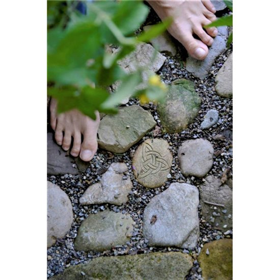 Symbolstein - keltischer Baum - Natur - Ø 10 cm