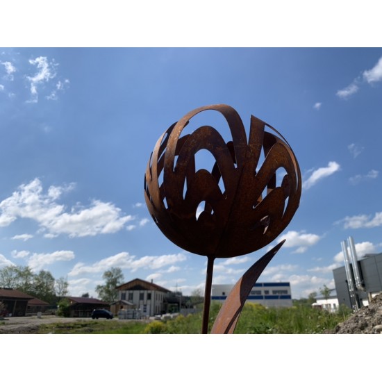 Gartenstecker Gartenstecker Kugelblume - Ø 22 cm - Gesamthöhe 130 cm Edelrost Gartenstecker Kugelblume

Durchmesser Kugelblüte