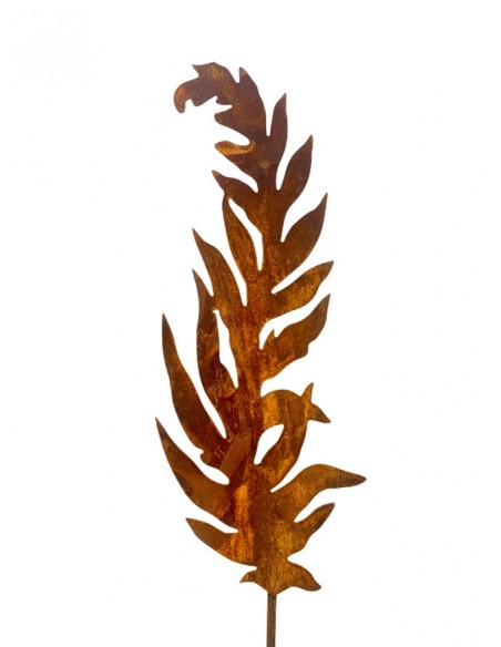 Gartendeko Rost Edelrost Gartenstecker Farn - 45 cm hoch - groß Die größte Ausführung der wilden Farne überzeugt durch die warme Gartendeko Rost Edelrost Gartenstecker Farn - 45 cm hoch - groß Die größte Ausführung der wilden Farne überzeugt durch die warme
