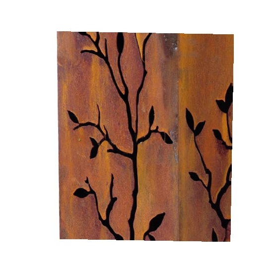 Gartendeko Rost Edelrost Säule mit Zweigen - Höhe 120 cm 
Rostsäule mit Zweigen
Höhe 120 cm
Breite 30 x 30 cm
