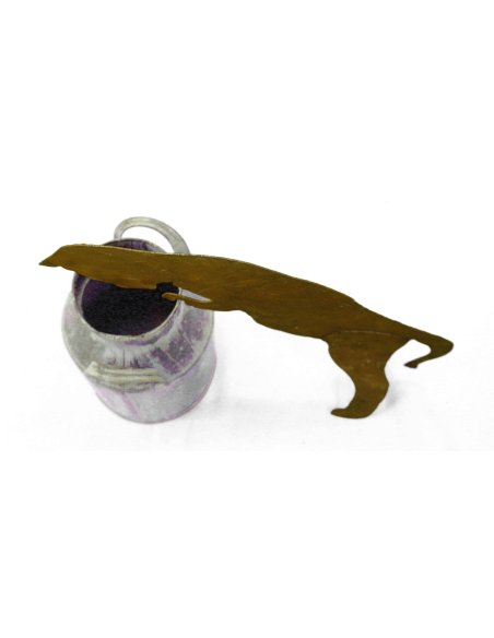 Deko Katzen und Mäuse Mini Deko Katze zum Einhängen in Topf, Gießkanne etc. - 26 cm - Gr. 1 
Diese kleine Deko Katze ist ein ne