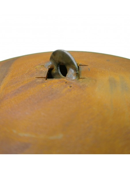 40 cm Kugeln Edelrost Riss Deko Kugel - zum Aufhängen, Ø 40cm - moderne Blumenampel 
Risskugel mit Platte innen, zum Aufh&auml;