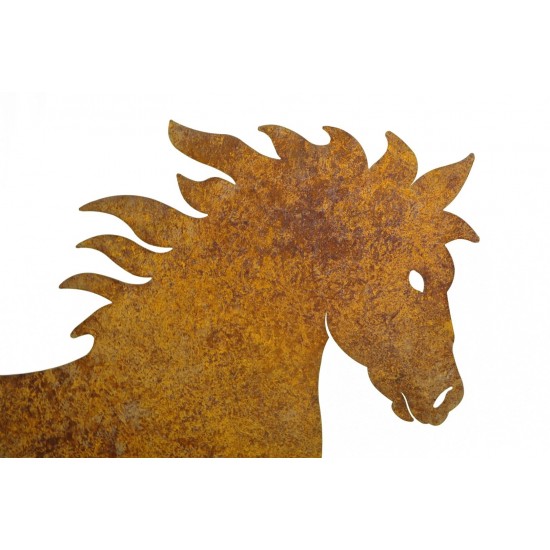 Pferde + Esel Dekofigur Pferd Länge 155 cm Höhe 120 cm
Länge 155 cm
