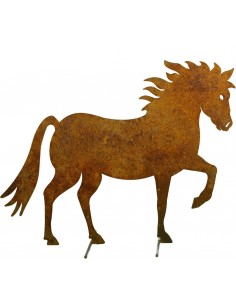 Pferde + Esel Dekofigur Pferd Länge 155 cm Höhe 120 cm
Länge 155 cm
