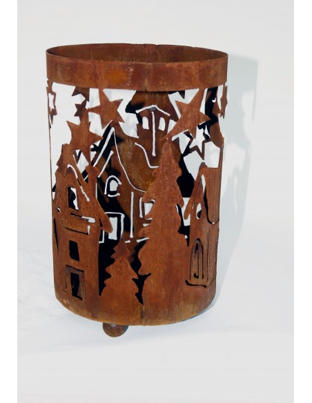 Windlicht Winterlandschaft in unterschiedlichen Größen - Geschenkideen für Weihnachten