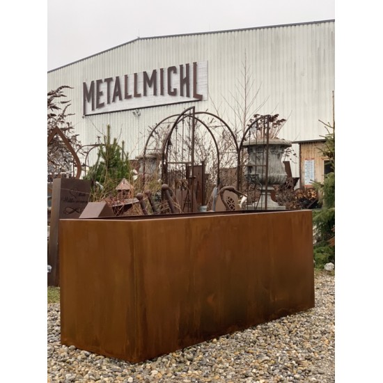 Hochbeet Metall Hochbeet Metall 150 cm lang extra Dickes Blech 3 mm - Premium Ausführung 


Hochbeet Metall 1,5 Meter -  extr