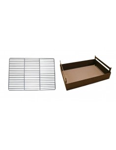 Grillstellen + große Gartengrills Aschewanne + Grillrost für Grillstelle - Motorrad - Grillzubehöre Grillrost :
Breite 50 cm
T