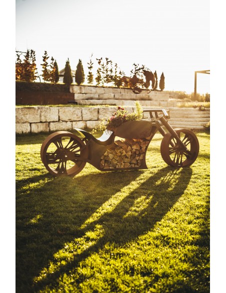 Grillstellen + große Gartengrills Grill - Motorrad - Länge 260 cm - Biker Grillstelle - Exklusiver Grill für echte Rocker und Ha Grillstellen + große Gartengrills Grill - Motorrad - Länge 260 cm - Biker Grillstelle - Exklusiver Grill für echte Rocker und Ha