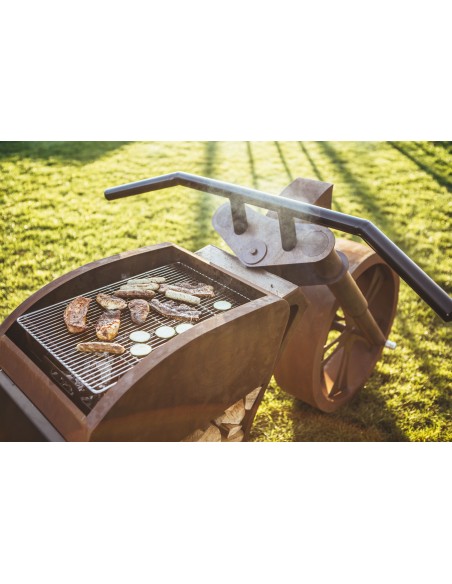 Grillstellen + große Gartengrills Grill - Motorrad - Länge 260 cm - Biker Grillstelle - Exklusiver Grill für echte Rocker und Ha Grillstellen + große Gartengrills Grill - Motorrad - Länge 260 cm - Biker Grillstelle - Exklusiver Grill für echte Rocker und Ha