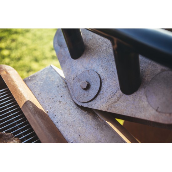 Grillstellen + große Gartengrills Grill - Motorrad - Länge 260 cm - Biker Grillstelle - Exklusiver Grill für echte Rocker und Ha