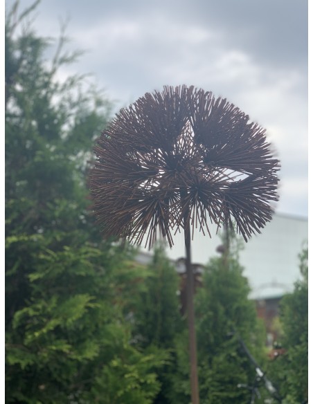 Blumen und Bäume Charmante Blume als Gartenstecker - 140 cm hoch Blütenhalbkugel mit sprießenden Metallstäben als Blüte.

Gesa