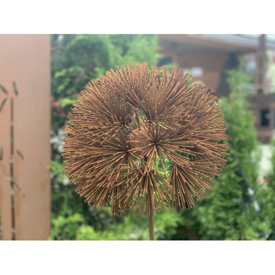 Blumen und Bäume Charmante Blume als Gartenstecker - 140 cm hoch Blütenhalbkugel mit sprießenden Metallstäben als Blüte.

Gesa