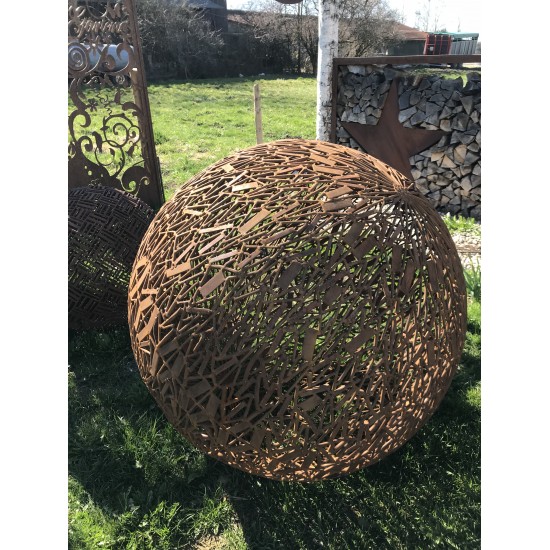 100 cm Kugeln Kugel Queue, Ø 100 cm, edelrost 
Ø 100 cm
