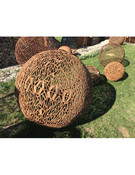 100 cm Kugeln Kugel Queue, Ø 100 cm, edelrost 
Ø 100 cm
