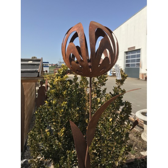 Gartenstecker Gartenstecker Kugelblume - Ø 22 cm - Gesamthöhe 130 cm Edelrost Gartenstecker Kugelblume

Durchmesser Kugelblüte