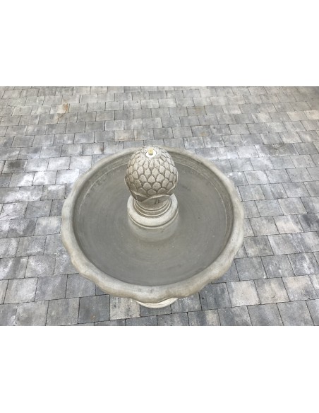 Brunnen und Wasserspiele Brunnen C mit Pinienzapfen Brunnen
mit Ornament und Pinienzapfen
inkl. Pumpe