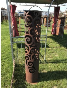 Barock Deko Runde Rostsäule XXL - Venezia - 150 cm hoch 
Höhe: 150 cm
Ø 30 cm
Achtung Speditionsversand
 2