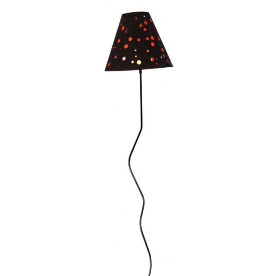 Gartendeko Rost Windlicht Dots mit Zwischenboden und Hülse - 29 cm Ø - groß 
Dieses schöne Windlicht ist kompatibel mit einem 8