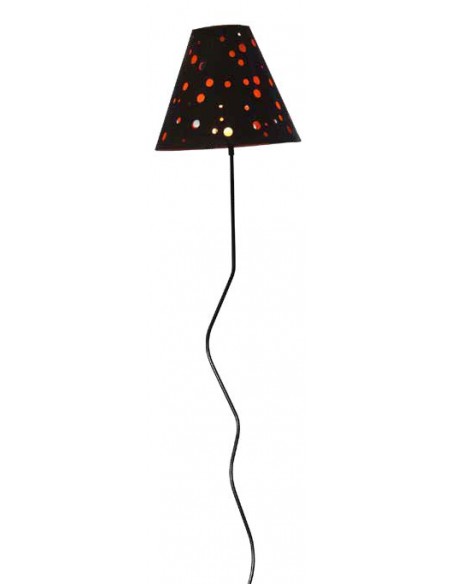 Gartendeko Rost Windlicht Dots mit Zwischenboden und Hülse - 29 cm Ø - groß 
Dieses schöne Windlicht ist kompatibel mit einem 8