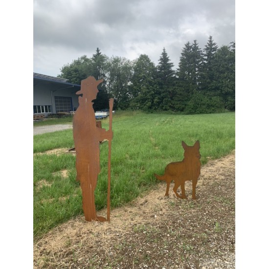 lebensgroße Figuren lebensgroße Figur Schäfer - Michael - Höhe 185 cm - mit Steckverbindung 
Höhe 185 cm
Breite 63 cm
mit Roh