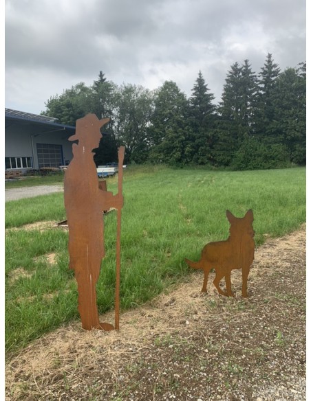 lebensgroße Figuren lebensgroße Figur Schäfer - Michael - Höhe 185 cm - mit Steckverbindung 
Höhe 185 cm
Breite 63 cm
mit Roh