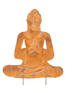 Start Metall Buddha Gartenstecker - Höhe 70 cm - Breite 60 cm Großer Metall Buddha als Gartenstecker
Motiv-Höhe 70 cm
Breite: 