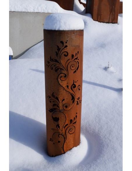 runde Rostsäulen runde Rost Säule Barock Höhe 100 cm, Ø 27cm filigranes Muster Produktdetails Rostäule mit Filigranem Barock Mus runde Rostsäulen runde Rost Säule Barock Höhe 100 cm, Ø 27cm filigranes Muster Produktdetails Rostäule mit Filigranem Barock Mus