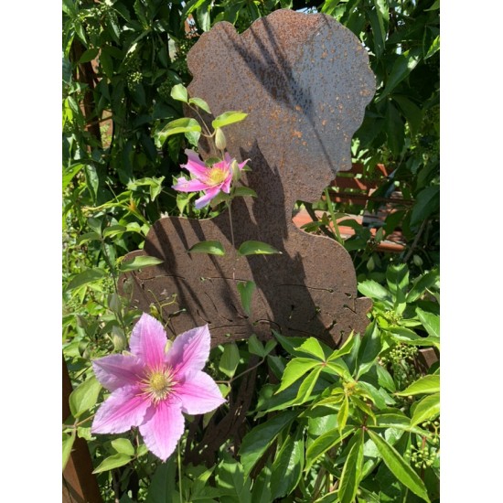 lebensgroße Figuren Rankhilfe - Signorina anmutig - mit Steckverbindung, Höhe 130 cm Rankhilfe im italienischen Stile einer Dame